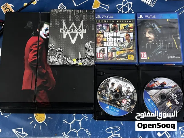 PS4 with games ( jailbreak also available)