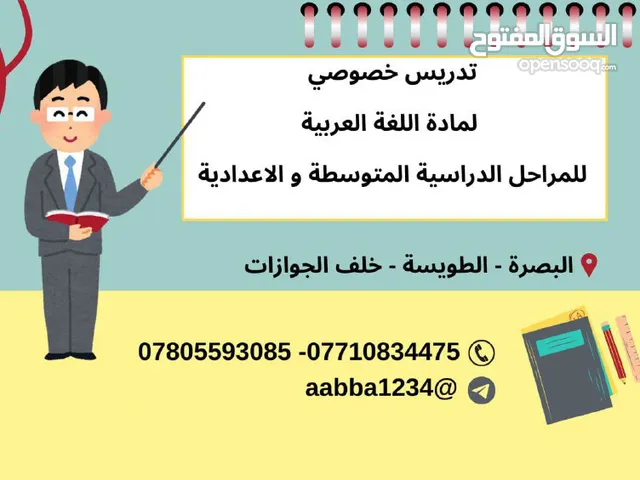 Arabic Teacher in Basra