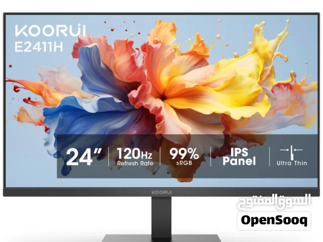KOORUI 24” IPS Monitor FHD 120Hz (New)