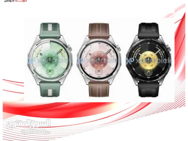 Huawei GT6 46mm متوفرة حصرياً لدى كويك اكسبرس واحصل على هديه بقيمه 18 دينار