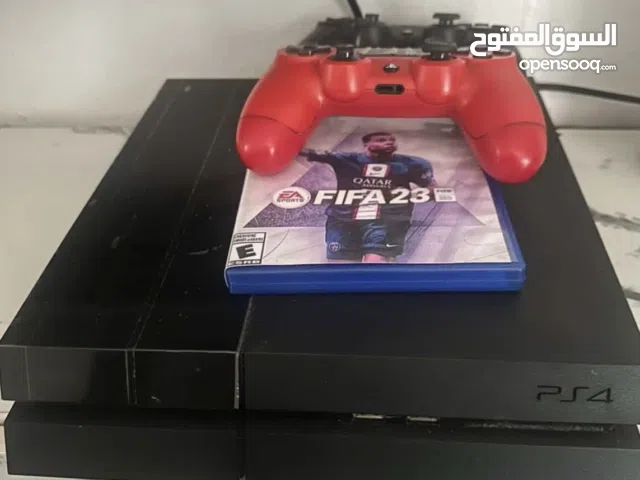 PS4 along with 2 controllers and FIFA 23 (Really good condition)