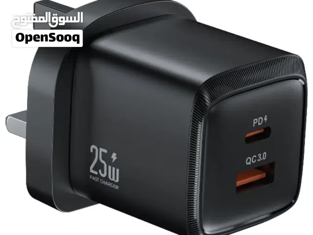 شاحن حائطي مزدوج المنفذ من سلسلة G-Charge من Green Lion بقوة 25 وات