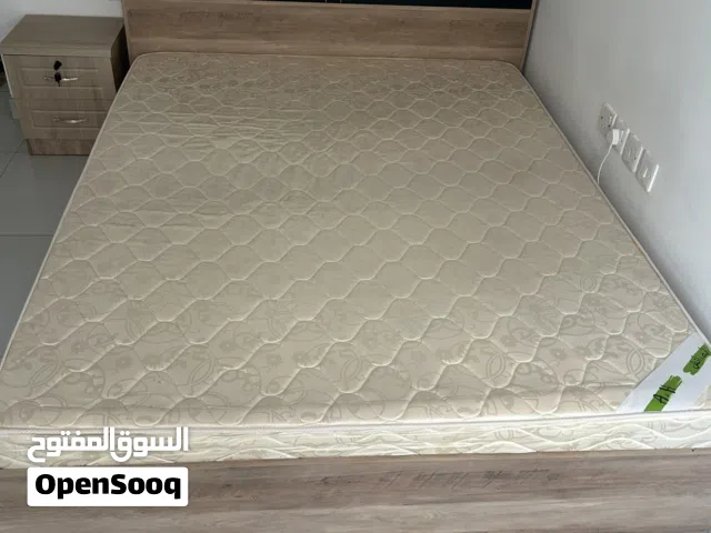 Bed with mattress