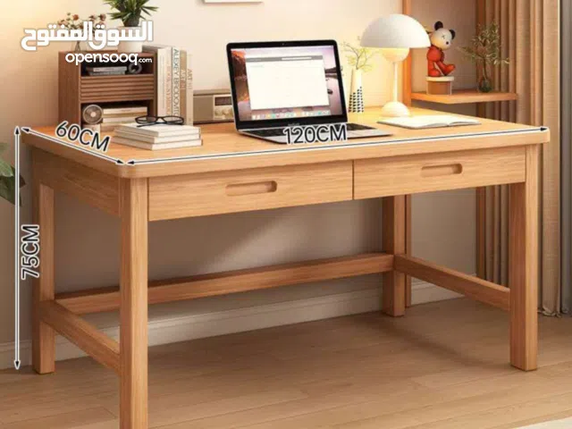 مكتب دراسة خشبي أنيق