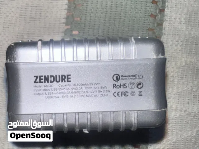 باور بانك Zendure 26800mAh شحن سريع QC 3.0 حالة ممتازة
