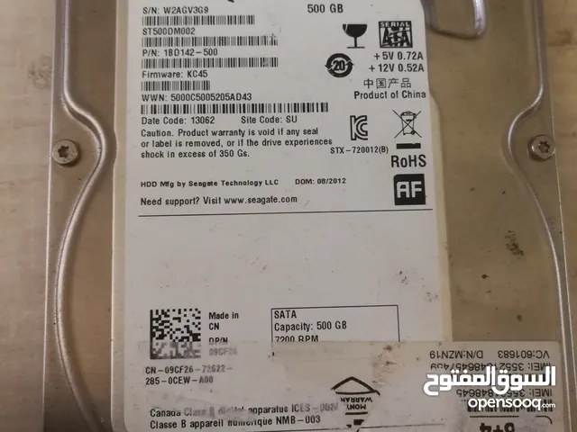 هاردسكات داخليه عدد 2 حبه للبيع