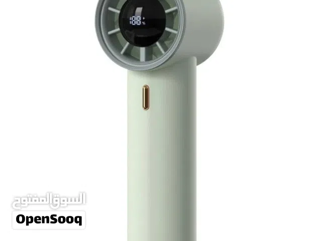 HX-F368 Smart Digital Display High Speed Handheld Fan مروحة محمولة