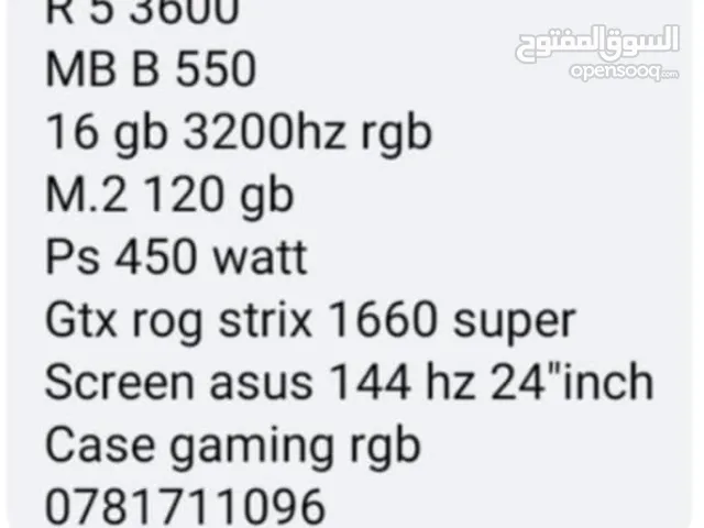 Windows Custom-built Computers for sale in Irbid