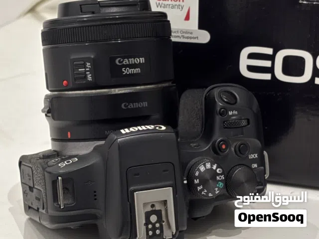 Canon R10 +RF to EF adapter +50 mm