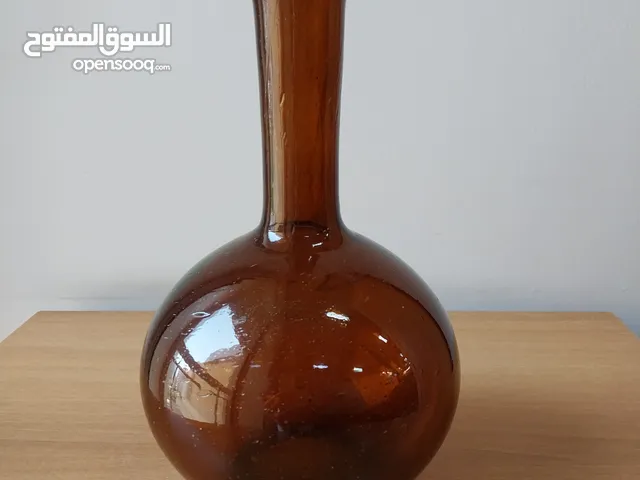 Vintage Amber Glass Laboratory Flask – Rare Decorative Piece
