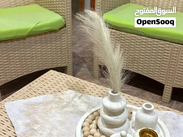 طقم رتان استخدام خفيف بحاله الوكاله