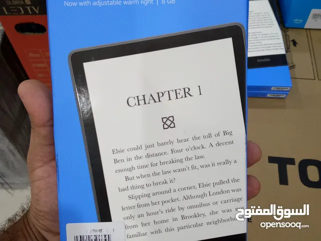 Kindle Paper White 8 GB 6.8"11the gen أمازون كيندل بيبر وايت 8 جيجا بايت 6.8" المقاوم للما 11 الجيل