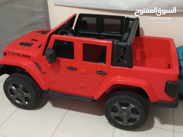 new jeep wrangler toy car red