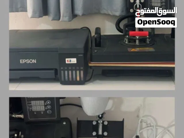 طابعة حرارية ابسون مع المكابس الحرارية