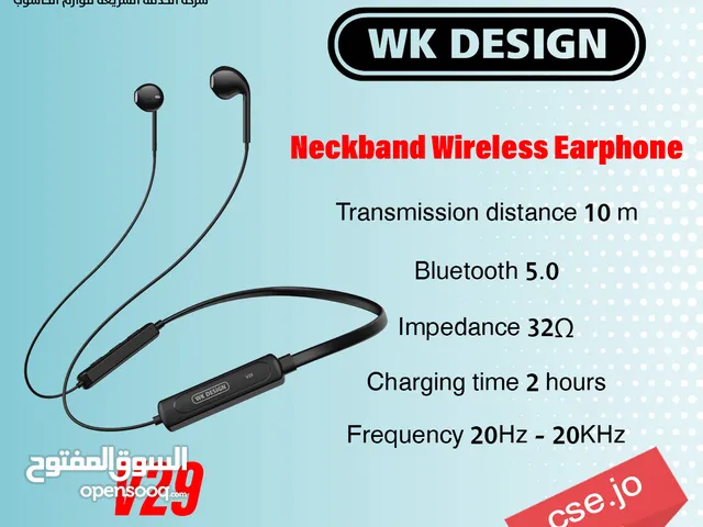 WK Design V29 Neckband Wireless Earphone سماعة لاسلكية