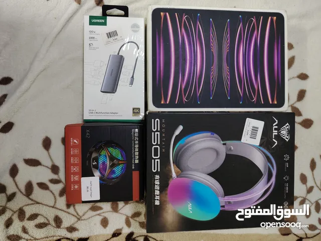 ايباد برو معالج M2 /128 ذاكرة تخزين مع سماعات Gaming RGB وصلة 10 منافذ متعددة مبرد درجة برودة - 5
