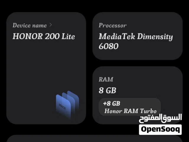 for sale  honor 200lite