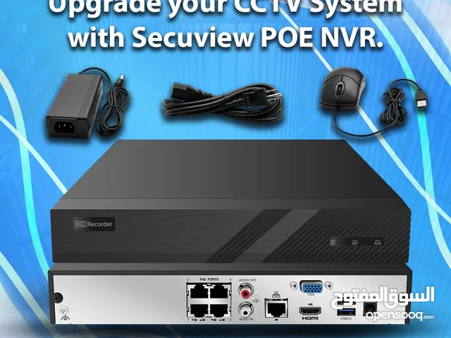 Upgrade Your CCTV System With Secuview POE NVR.