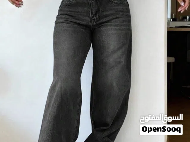 بنطلون جينز ستاتي واسع كوالتي عالي