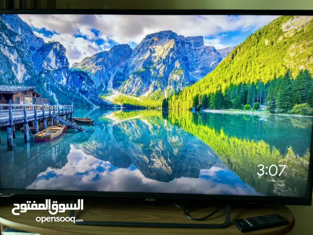 HAIER 55" LED 4K TV, with smart tv adapter