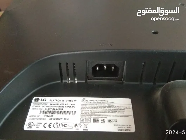 18" LG monitors for sale  in Amman