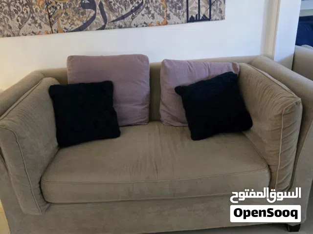 طقم كنب قطعتين ثلاثيه وثنائيه