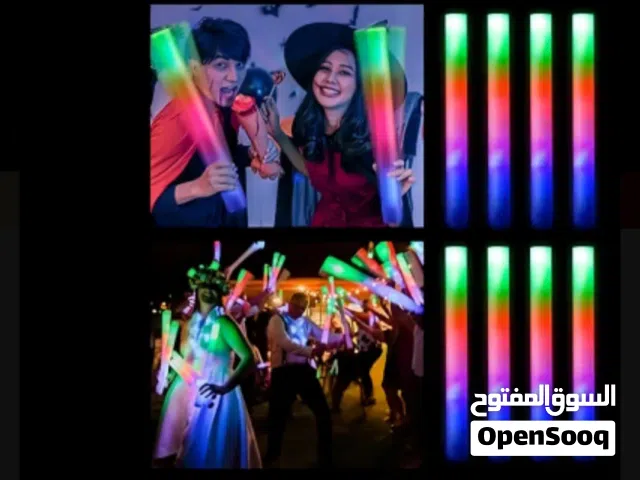 1 عصا اسفنجية مضيئه