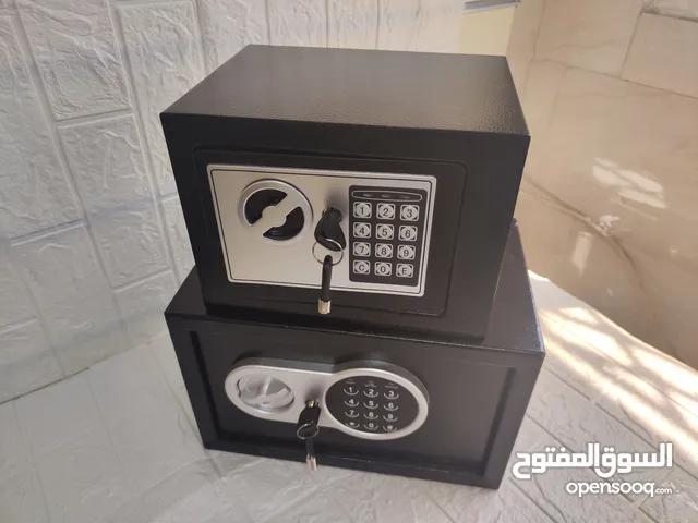 خزنه مكتبيه للاحتفاظ بالاموال و الأوراق المهمه فولاذية مقاومة للصدأ
