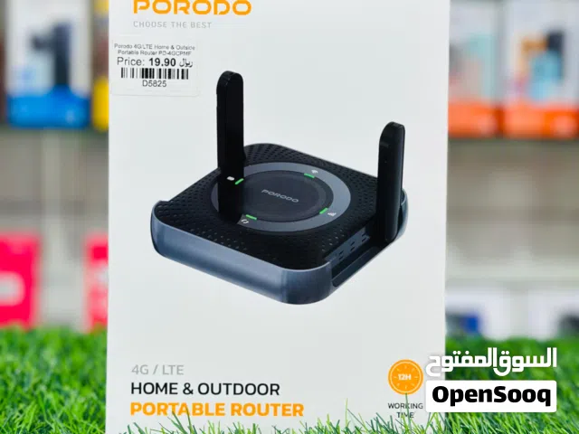 Porodo 4G / LTE Home & Outdoor Portable Router (NEW)