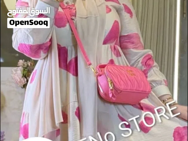 فستان شفون مكبوس