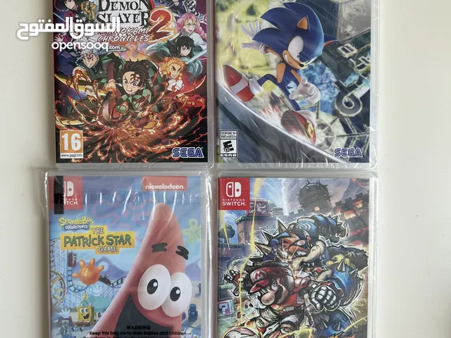 اشرطة سويتش (جديدة بالغلاف) لعبة بسيط بعشر دنانير