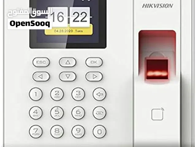 HIK VISIOM Fingerprints time attendance terminal with Adapter.(Need to reset the password used once)