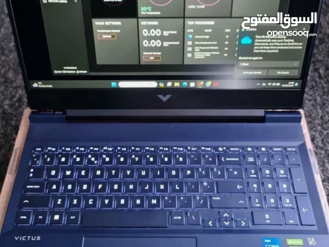 Hp victus gaming laptop Rtx 3050 6GB كرت و مواصفات عاليه جهاز قوي جيل 13 بسعر ممتاز