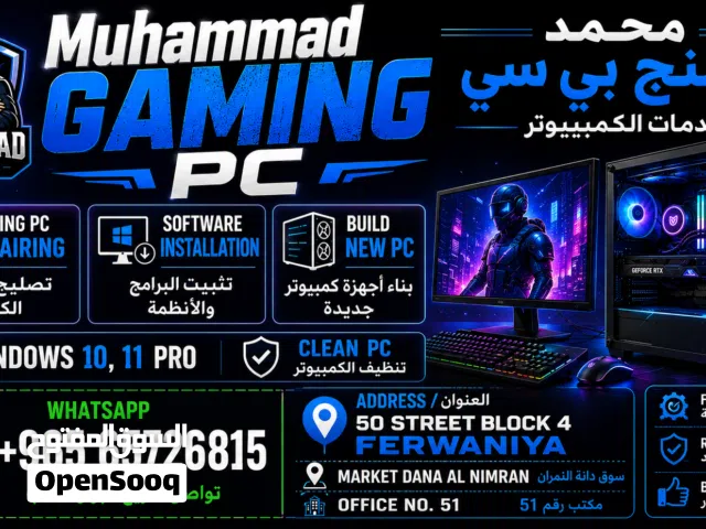 Gaming pc Assemble & Repairing
