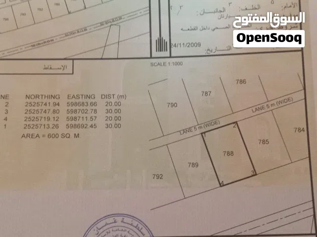 Residential Land for Sale in Al Dakhiliya Izki
