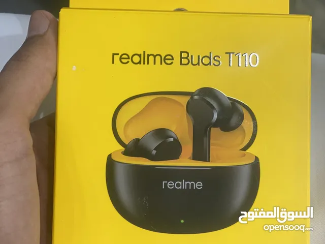 سمعة ايربودز realme buds t 110 جديدة لم يتم استعمالها أبدا