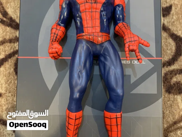 مجسم متحرك على شكل spider man مستخدم يوم فقط وكاله