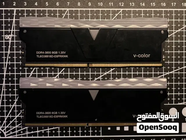 رامات DDR4 3600Ghz 16G