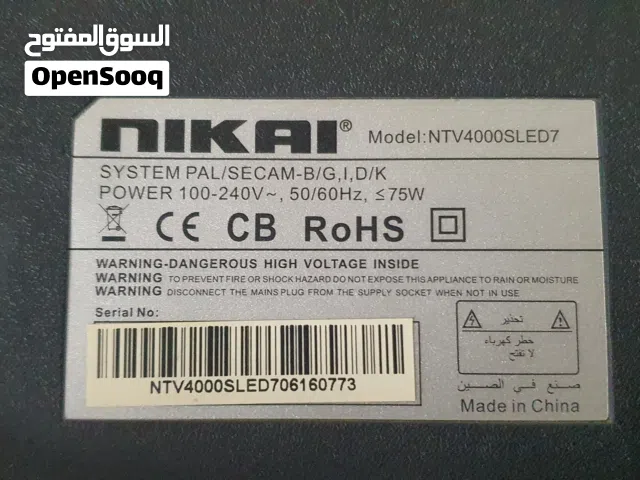 Nikai Smart HD LED TV 40"-NTV4000SLED