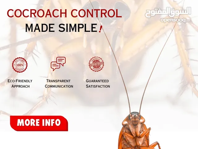 Pest control and cleaning services