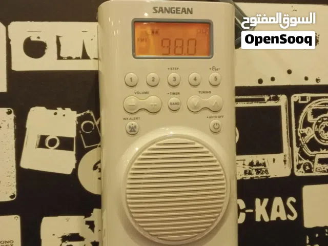 راديو سانجن Sangean waterproof الفخامه والصوت والسحب القوي وكمان ضد الماء بشتغل ع البطاريات القلم ح