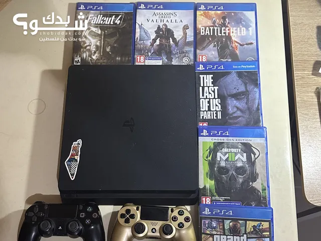 Ps4 slim مستعمل بحاله ممتازه