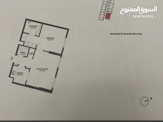 688 m2 1 Bedroom Apartments for Sale in Sharjah Muelih