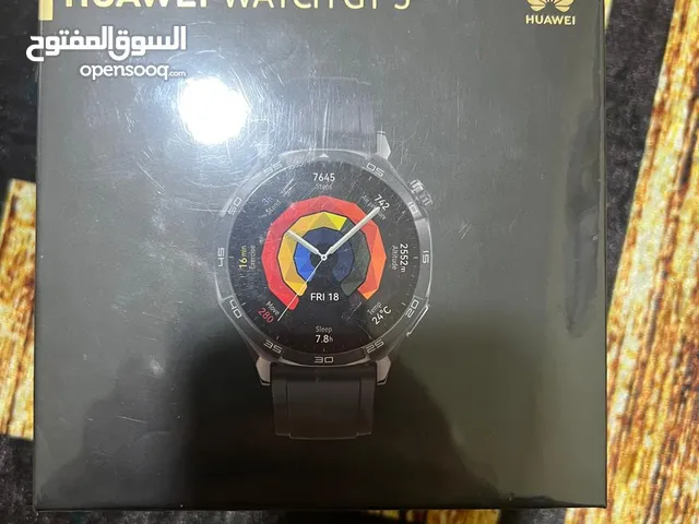 Huwawei Watch GT 5 46 mm جديدة بالكرتونة