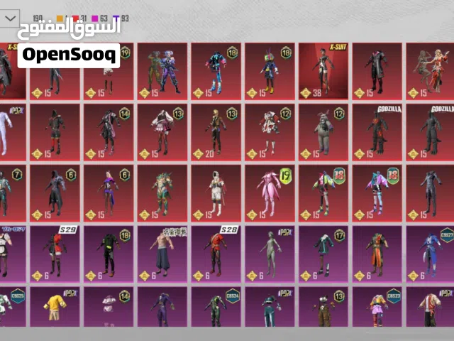Pubg Accounts and Characters for Sale in Dubai