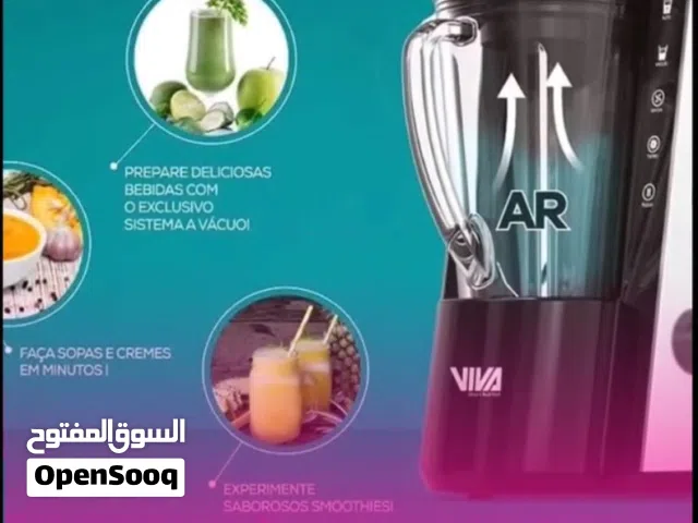 خلاط فاكيوم VIVA الأصلي ضد الأكسدة – Vacuum Blender عصائر صحية بدون رغوة