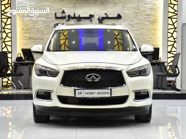 Inifiniti QX60 ( 2018 Model ) in White Color GCC Specs