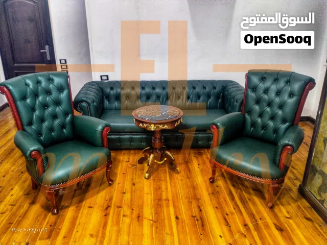 الفخامة في كل تفصيلة و الجودة في كل لمسة  طقم استقبال وزاري بتصميم ملكي فائق الفخامة  - تصميم