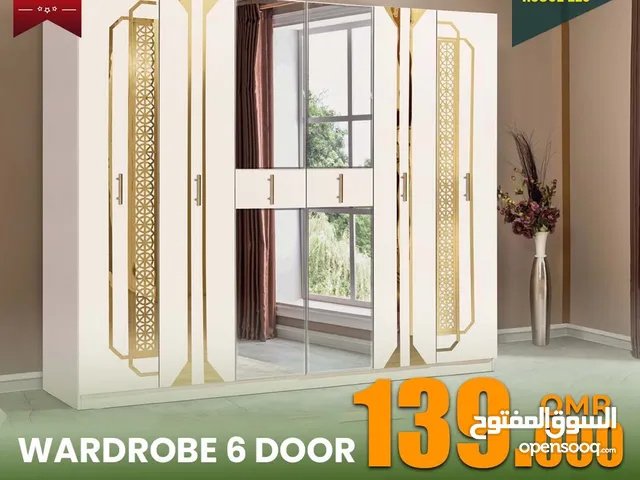 New Model wardrobe 6 Door خزانة ملابس موديل جديد 6 أبواب