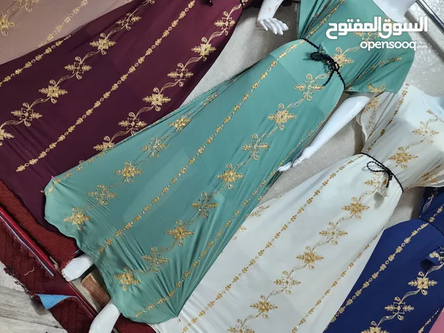 دراعات شيفون مطرز مفصص تفصيص يدوي من أفضل الموديلات وبسعر الجمله